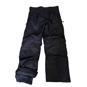Red Ledge Mens Black Insulated Water Resistant Ski Snowboard Pants